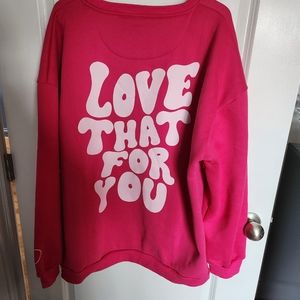 Loop Lifestyle "Schitt's Creek" Oversized Crewneck Sweatshirt in 3xl